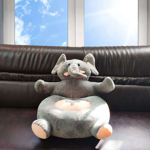 elephant plush chair